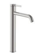 Roca Ona bateria umywalkowa sztorcowa wysoka Inox z korkiem klik-klak, powłoka EVERLUX-PVD A5A349ESM0