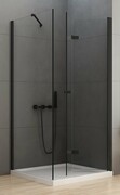 New Trendy New Soleo Black 90x100x195 cm kabina prawa przejrzyste D-0239A/D-0116B