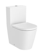 Roca Inspira Round Rimless WC kompakt biały mat A342529620/A341520620/A80152C62B