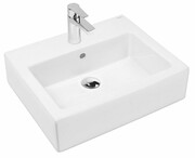 Oltens Susa umywalka 50x41 cm wisząca z powłoką SmartClean 41903000