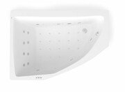 Roca Aquamarina wanna 175x120cm lewa z hydromasażem Smart WaterAir Plus A24T252000