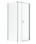 Radaway Nes Kds I Brushed Nickel kabina 140x90cm prawa szczotkowany nikiel 10023140-91-01R/10043090-91-01