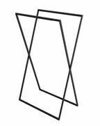 Excellent Kros wolnostojący wieszak na ręczniki czarny mat DOEX.1800BL