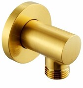 Omnires przyłącze kątowe mosiężne złoto szczotkowane S008GLB ___ RABAT W KOSZYKU! ___