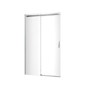 Excellent Rols drzwi wnękowe przesuwne 120 cm chrom szkło przejrzyste KAEX.2612.K.1200.CR