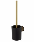 Tiger Tune szczotka toaletowa wisząca mosiądz szczotkowany/czarny 1327335646