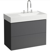 Laufen KARTELL szafka pod umywalkę 88x45cm szary łupek H4076080336421