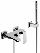 Corsan Trino Bateria wannowa z kompletem natryskowym chrom CMZ055