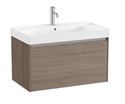 Roca Ona Unik zestaw szafka z umywalką 80x46x50 CIEMNY WIĄZ A851685511