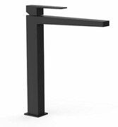 Tres SLIM EXCLUSIVE Bateria umywalkowa stojąca wysoka XXL czarny mat 20210305NM