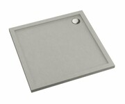 Schedpol Schedline Sharper Cement Stone brodzik kwadratowy 80x80x4,5cm 3S.S1K-8080/CT/ST