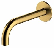 Omnires Y wylewka naścienna złoto szczotkowane WDYGLB ___ RABAT W KOSZYKU! ___