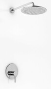 Kohlman Roxin zestaw prysznicowy z deszczownicą 20 cm chrom QW220RR20 __ RABAT W KOSZYKU! __