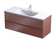 Oristo Etna szafka podumywalkowa wisząca 120x50x45 ceglany mat OR52-SD2S-120-19