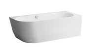 Laufen Pro wanna wolnostojąca prawa kompozytowa biała 180 x 80 cm H2449550000001