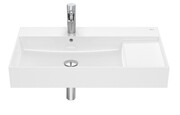 Roca FINECERAMIC umywalka ścienna 80x49 biała A32752B000