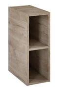 Roca Kwadro moduł boczny otwarty 20x38x53 cm DĄB CANELA A857975808