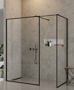 New Trendy New Modus Black Walk-In 170x100x200cm przejrzyste EXK-0126