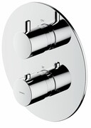 Omnires Y bateria podtynkowa termostatyczna 2-wyjściowa element natynkowy chrom połysk Y1236ROCR ___ RABAT W KOSZYKU! ___