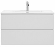 Oltens Vernal szafka 80 cm podumywalkowa wisząca biały połysk 60003000