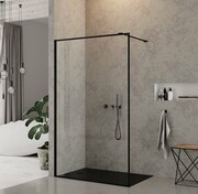 New Trendy New Modus Black kabina Walk-In 90x200cm przejrzyste EXK-0106
