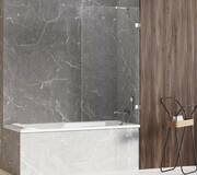 New Trendy Avexa parawan nawannowy z wspornikiem skośnym 90x150 cm przejrzyste EXK-1952