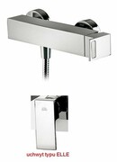 Paffoni Bateria natryskowa ELLE chrom EL168CR