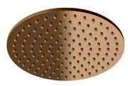 Kohlman Axel Brushed Copper deszczownica okrągła 25 cm miedź szczotkowana R25EBC **ZAPYTAJ O RABAT!**