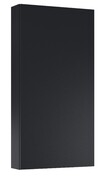Roca Extra Kolumna łazienkowa niska z 1 drzwiami slim 80x40x12 CZARNY MAT A857957532