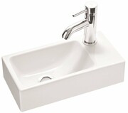 Marmorin umywalka nablatowa Elara 3 bez otworu 40cm biała 410040020010 __DARMOWA DOSTAWA__