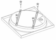 Sanplast STB-003 stelaż do brodzika 194-STB-003