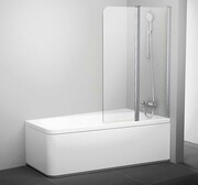 Ravak 10º parawan nawannowy 100x150cm prawy biały transparent 7QRA0103Z1