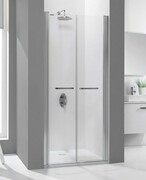 Sanplast drzwi skrzydłowe wahadłowe DD/PRIII 120x195 cm przejrzyste 600-073-0960-38-401