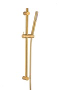 KFA MOZA PREMIUM BRUSHED GOLD zestaw prysznicowy przesuwny złoty szczotkowany 841-363-31