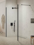 New Trendy New Modus Black kabina Walk-In 130x30x200 cm przejrzyste EXK-0069/EXK-0088