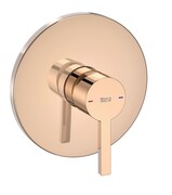Roca Naia bateria prysznicowa podtynkowa Rose Gold EVERLUX-PVD A5A2B96RG0