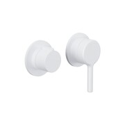 Excellent Pi bateria wannowo-prysznicowa podtynkowa, 2 funkcyjna biały mat AREX.1240WH