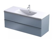 Oristo Etna szafka podumywalkowa wisząca 120x50x45 szaroniebieski mat OR52-SD2S-120-16