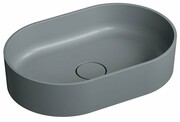 Omnires Ovo M+ umywalka nablatowa 55x36 cm ash grey OVOUNAG ___ RABAT W KOSZYKU! ___