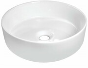 Deante Silia umywalka nablatowa Ø36 cm biała CDL 6U4S