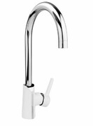 KFA Angelit bateria zlewozmywakowa, kolor biały/chrom 6713-915-40