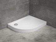 Radaway Delos E Compact Brodzik półokrągły 100x80cm prawy SDE1080-05R