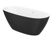 Roca Ariane wanna wolnostojąca BIAŁO-CZARNA 180x80cm A2486690K0