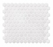 Dunin Mini Hexagon white płytka ścienna 26x30cm