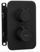 Deante Box Nero Element zewnętrzny do BOXa termostatycznego czarny mat BXY NEBT