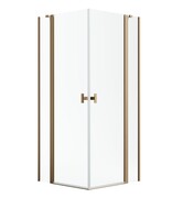 Radaway Nes Kdd II Brushed Copper kabina 100x100cm szczotkowana miedź 10031100-93-01L/10031100-93-01R