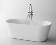 ScandiBath Baldur wanna wolnostojąca 170x78cm + syfon klik-klak Q163-1701