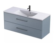 Oristo Lagom szafka podumywalkowa wisząca 120x50x45 Szaroniebieski Mat OR53-SD2S-120-16