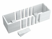 Nośnik styropianowy uniwersalny Schedpol do wanien prostokątnych 140 do 170 x 75cm 1.029