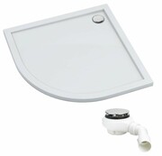 Schedpol Caspar New 100x100cm brodzik półokrągły + syfon 3.2335